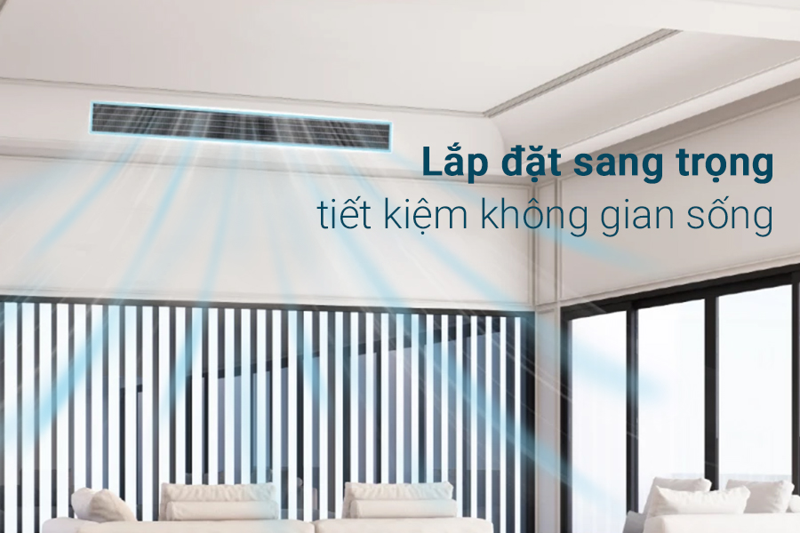 Điều hoà âm trần nối ống gió